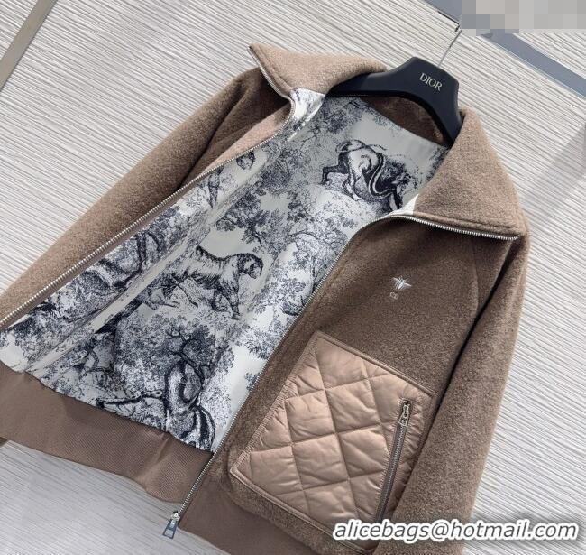 Top Grade Dior Jacket DR120210 Brown 2025