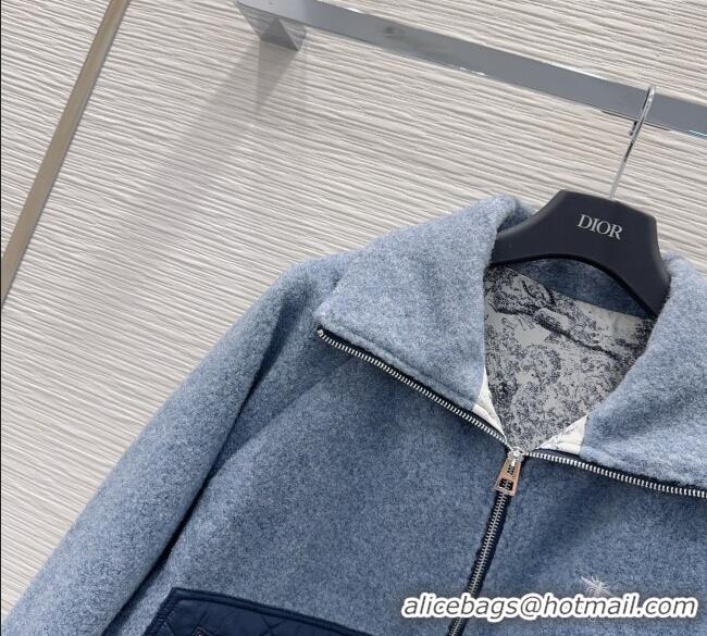 Luxury Cheap Dior Jacket DR120210 Grey 2025