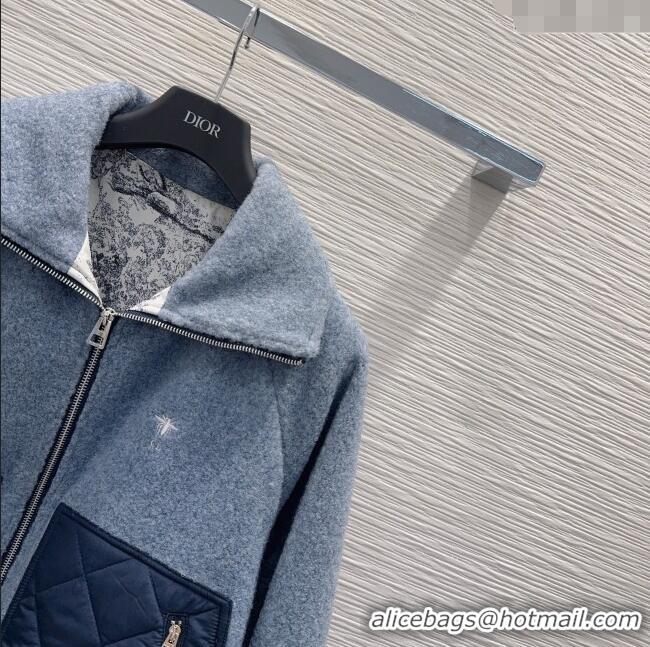 Luxury Cheap Dior Jacket DR120210 Grey 2025