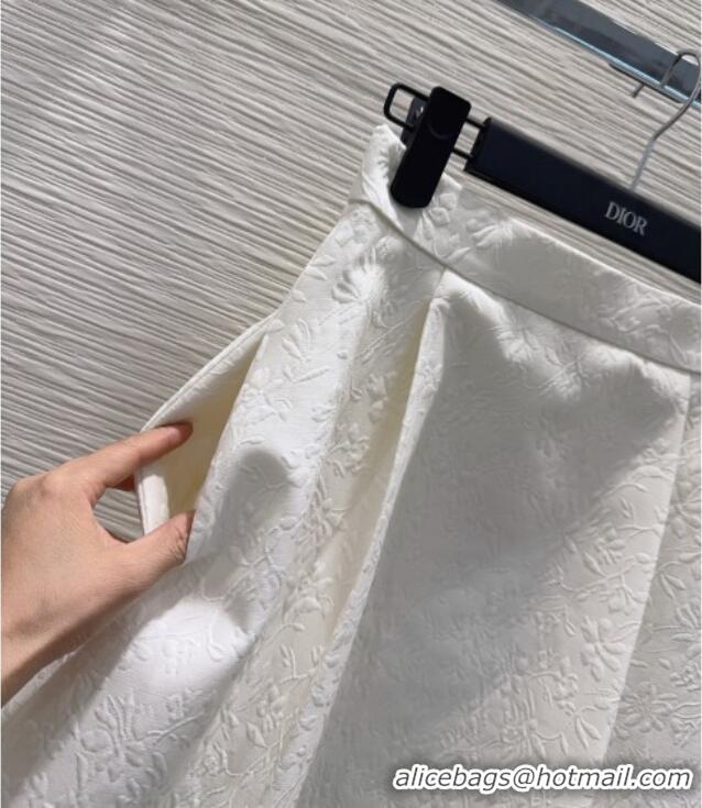 Trendy Design Dior Jacket and Skirt Set DR120227 White 2025