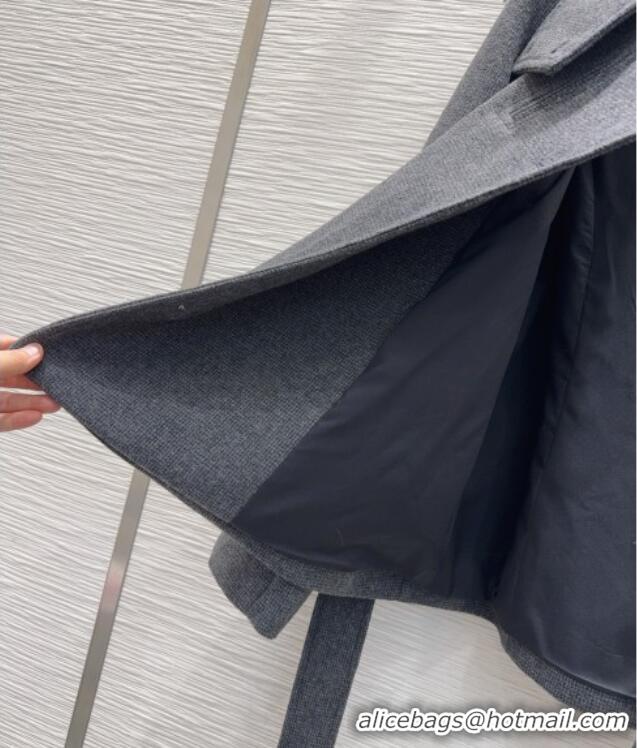 Grade Design Prada Short Coat PR120291 Grey 2025