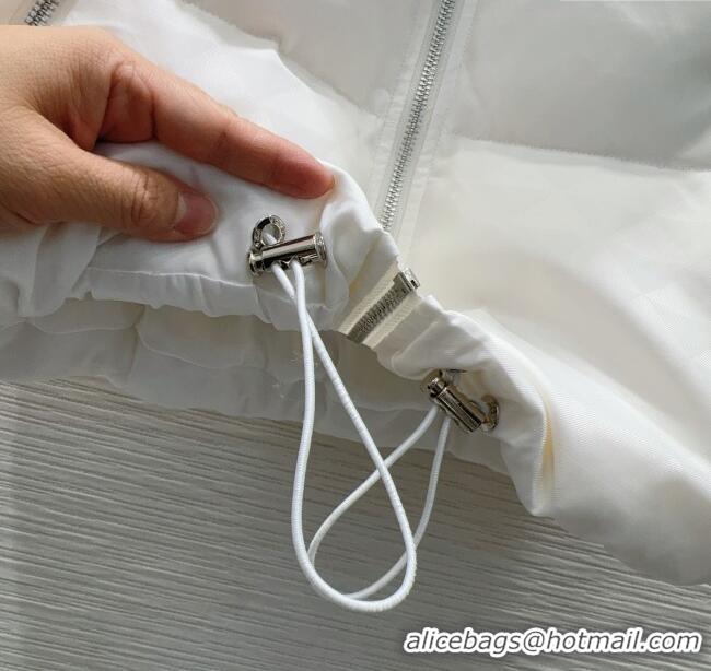 Good Looking Prada Down Vest P112827 White 2025