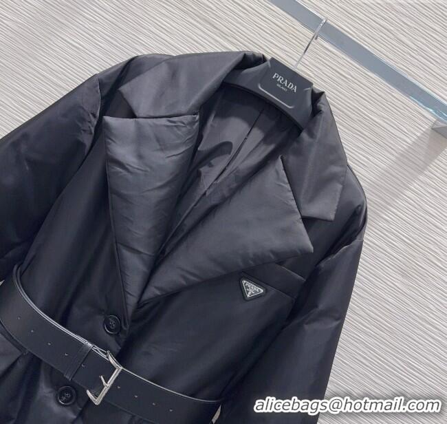 Luxury Discount Prada Down Jacket PR120110 Black 2025