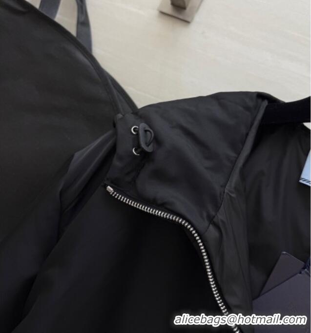 Fashion Discount Prada Nylon Padded Jacket PR120101 Black 2025