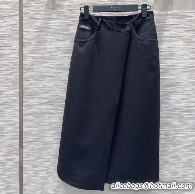 Luxury Discount Prada Skirt PR120118 Black 2025