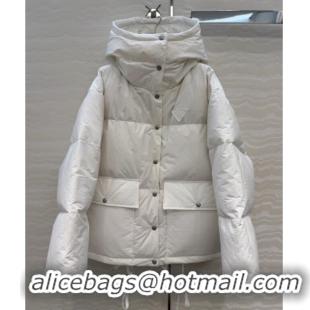 Luxury Discount Prada Down Jacket PR120131 White 2025