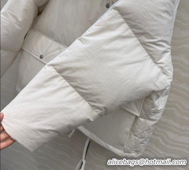 Luxury Discount Prada Down Jacket PR120131 White 2025