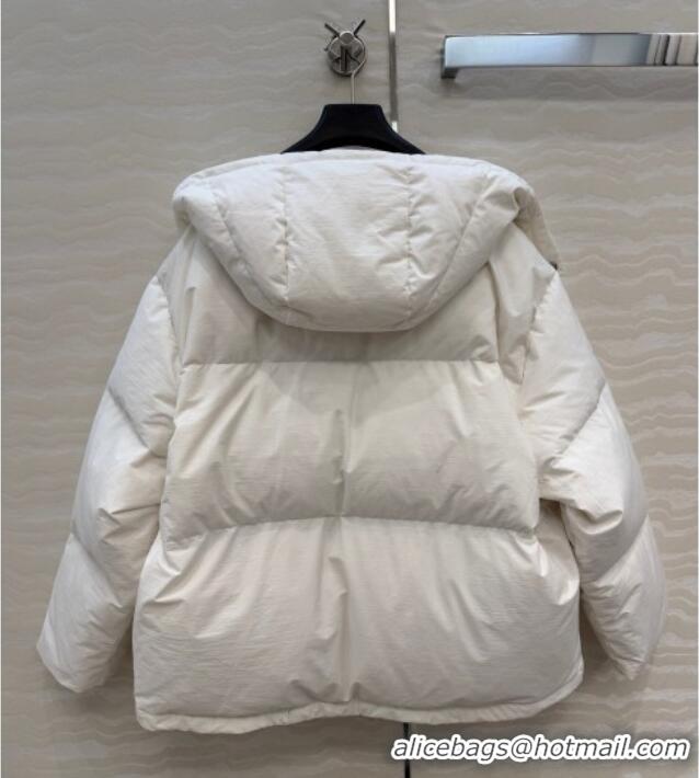 Luxury Discount Prada Down Jacket PR120131 White 2025