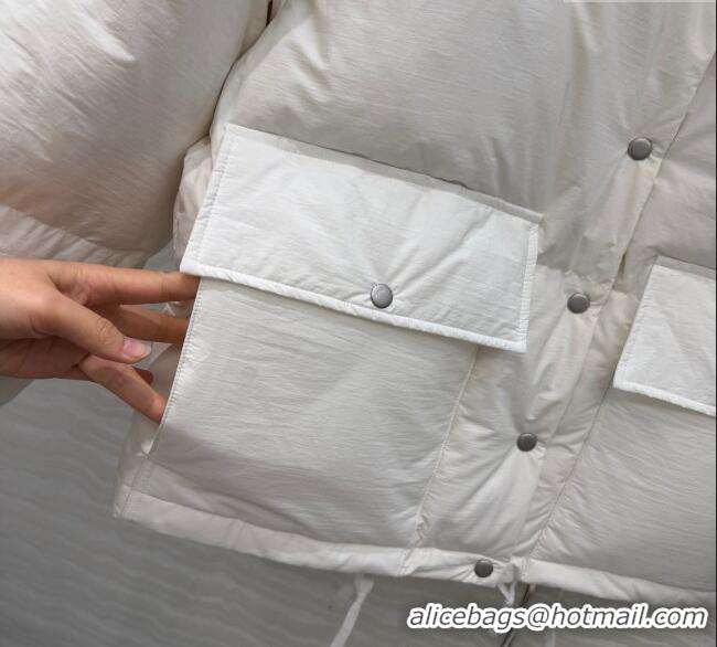 Luxury Discount Prada Down Jacket PR120131 White 2025