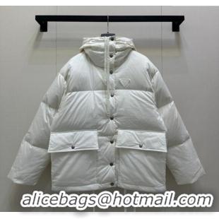 Traditional Specials Prada Down Jacket PR120224 White 2025