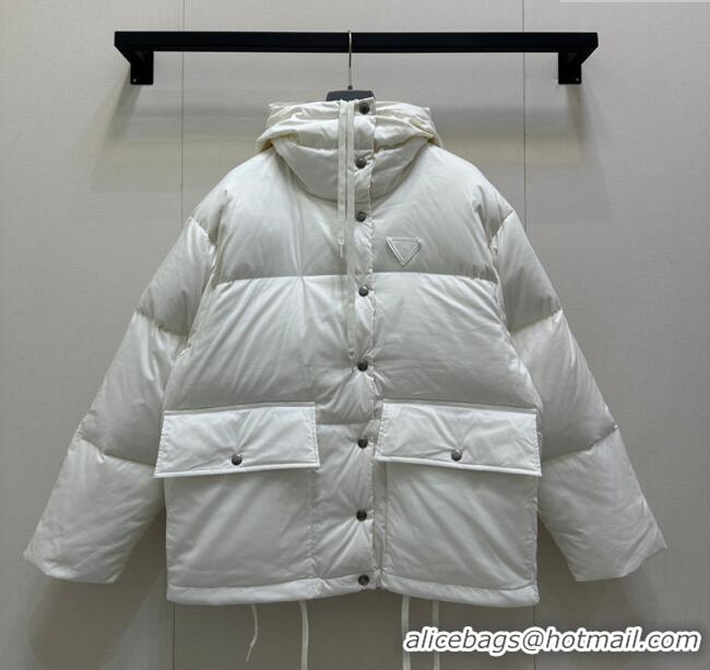 Traditional Specials Prada Down Jacket PR120224 White 2025