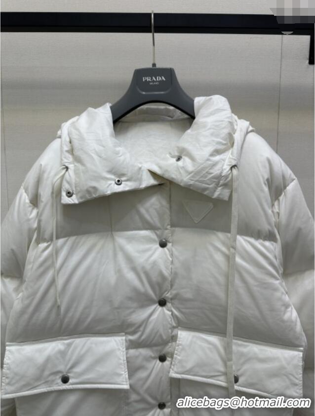 Traditional Specials Prada Down Jacket PR120224 White 2025