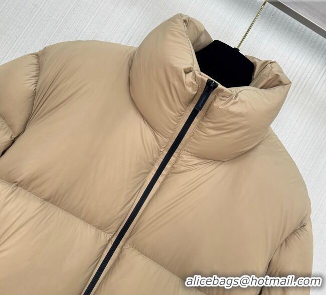Famous Brand Prada Down Jacket PR120207 Beige 2025