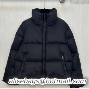 Top Grade Prada Down Jacket PR120207 Black 2025