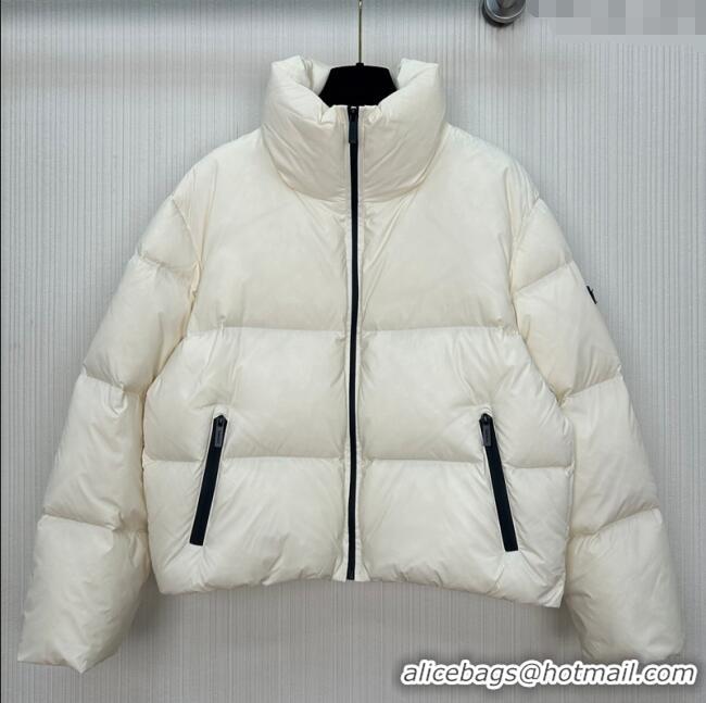 Fashion Discount Prada Down Jacket PR120207 White 2025
