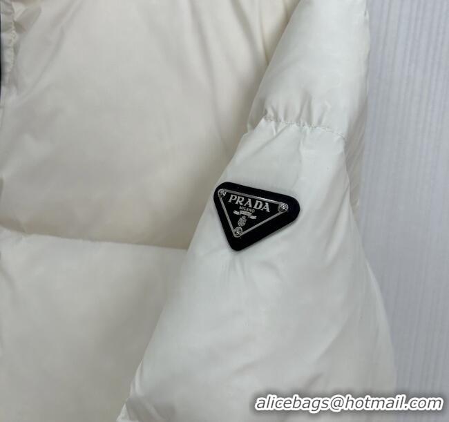 Fashion Discount Prada Down Jacket PR120207 White 2025