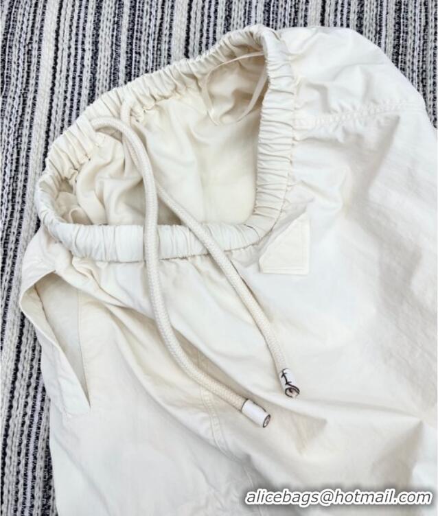 Big Discount Prada Skirt PR120256 White 2025