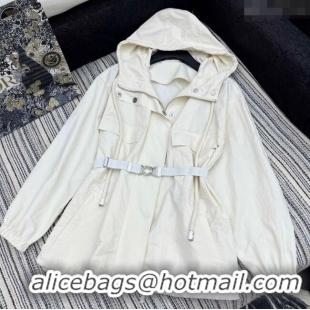 Buy Fashionable Prada Jacket PR120256 White 2025
