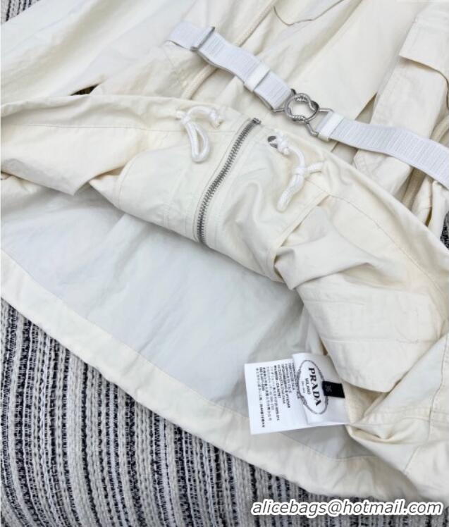 Buy Fashionable Prada Jacket PR120256 White 2025