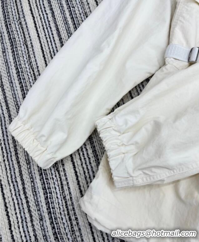 Buy Fashionable Prada Jacket PR120256 White 2025