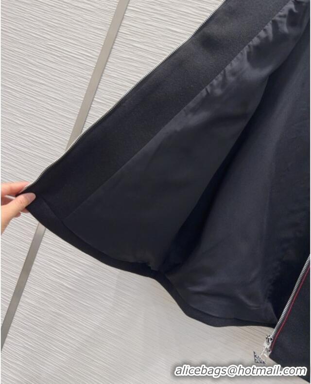 Top Grade Prada Coat PR120289 Black 2025