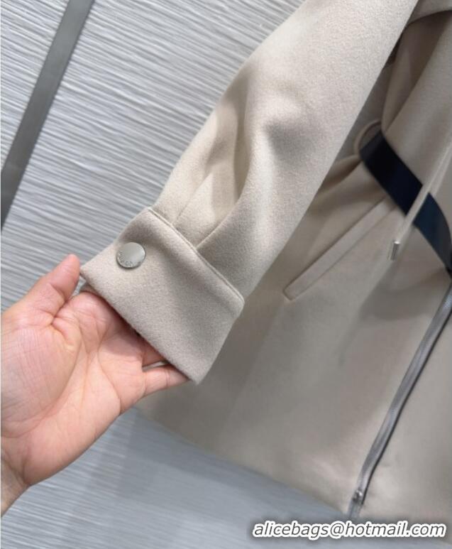 New Release Creation Discount Prada Coat PR120289 Beige 2025