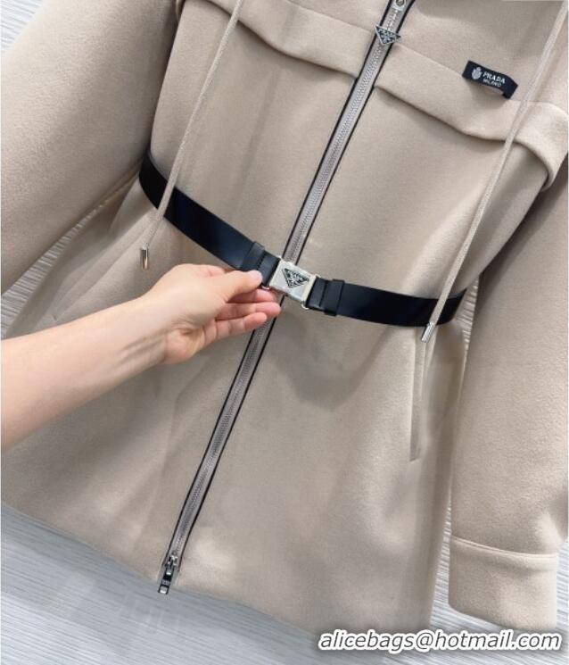 New Release Creation Discount Prada Coat PR120289 Beige 2025
