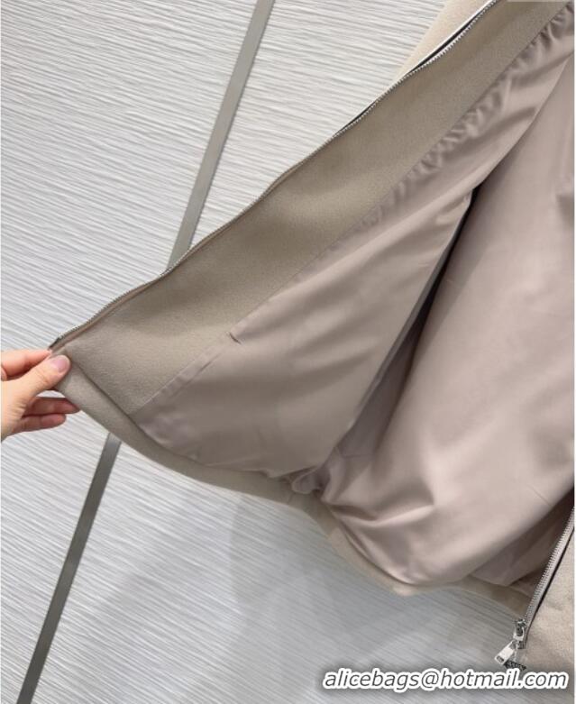 New Release Creation Discount Prada Coat PR120289 Beige 2025