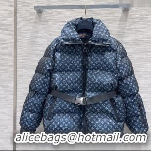 Famous Brand Louis Vuitton Down Jacket L1201 Blue 2025