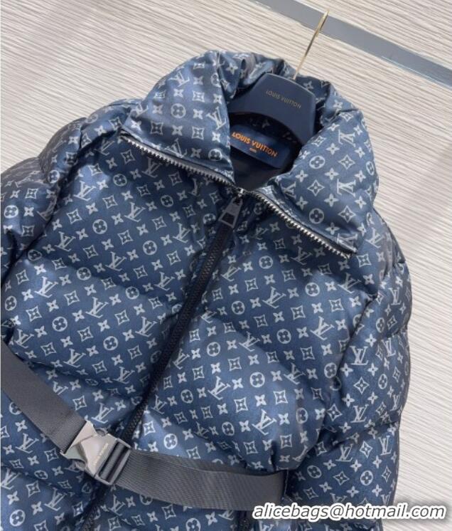 Famous Brand Louis Vuitton Down Jacket L1201 Blue 2025