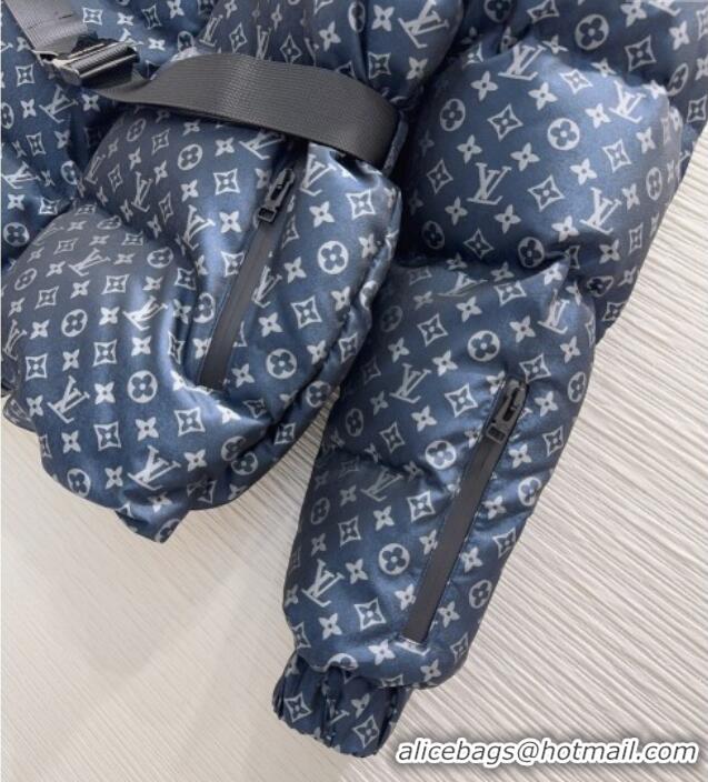 Famous Brand Louis Vuitton Down Jacket L1201 Blue 2025