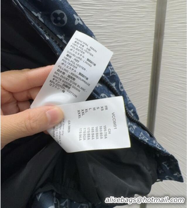 Famous Brand Louis Vuitton Down Jacket L1201 Blue 2025