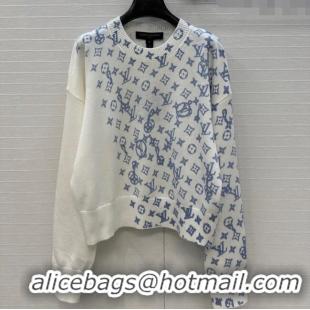 New Fashion Louis Vuitton Wool Cashmere Sweater LV120129 White 2025
