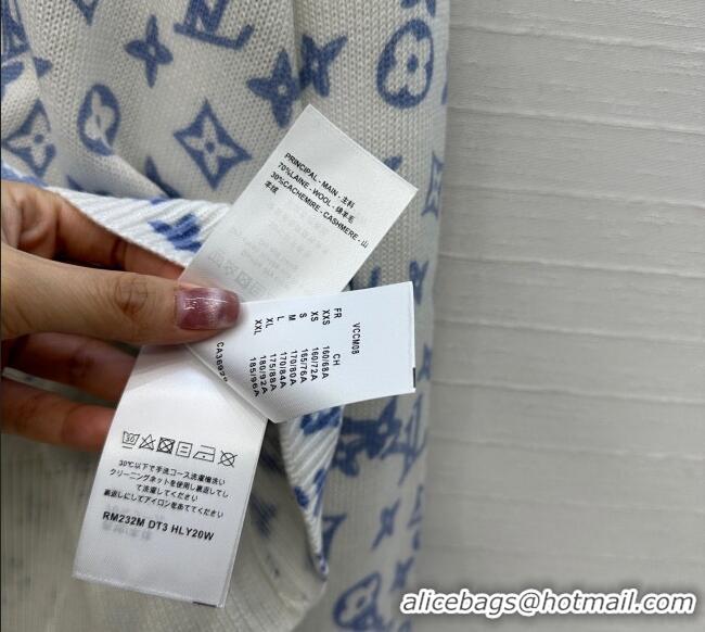 New Fashion Louis Vuitton Wool Cashmere Sweater LV120129 White 2025