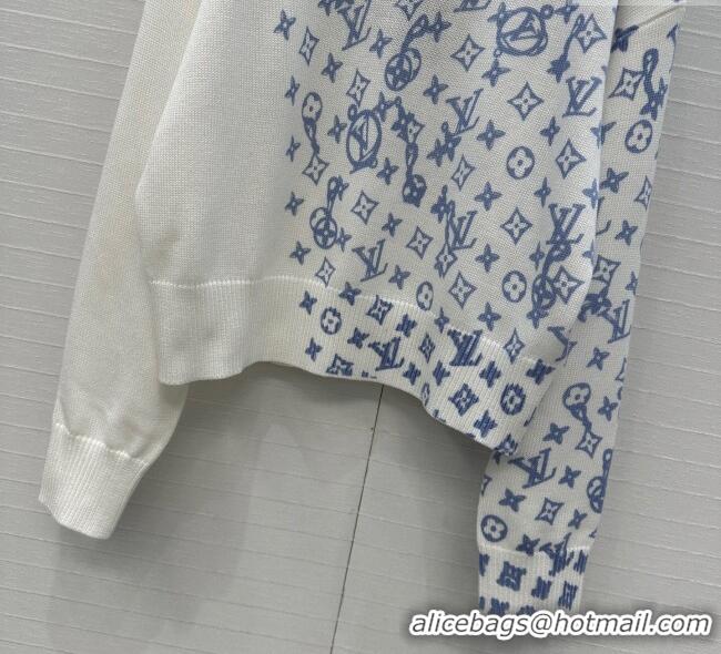 New Fashion Louis Vuitton Wool Cashmere Sweater LV120129 White 2025