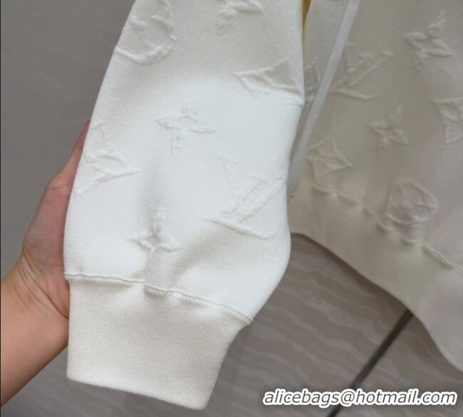 Good Product Louis Vuitton Cotton Polo Shirt LV120251 White 2025