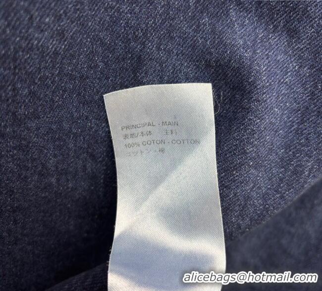 Market Sells Louis Vuitton Cotton Denim Coat LV120230 Blue 2025