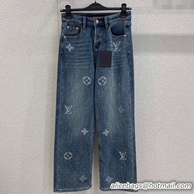 ​Fashion Discount Louis Vuitton Cotton Jeans LV120271 Blue 2025