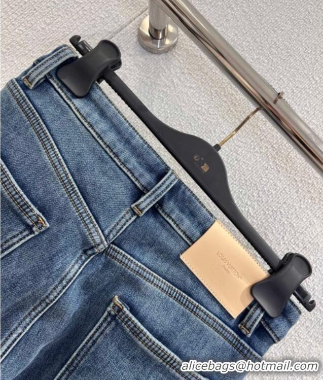 ​Fashion Discount Louis Vuitton Cotton Jeans LV120271 Blue 2025
