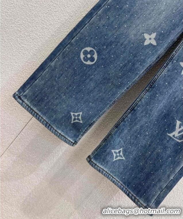 ​Fashion Discount Louis Vuitton Cotton Jeans LV120271 Blue 2025