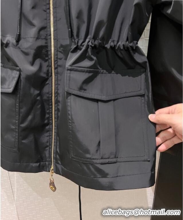 Well Crafted Louis Vuitton Coat LV120289 Black 2025