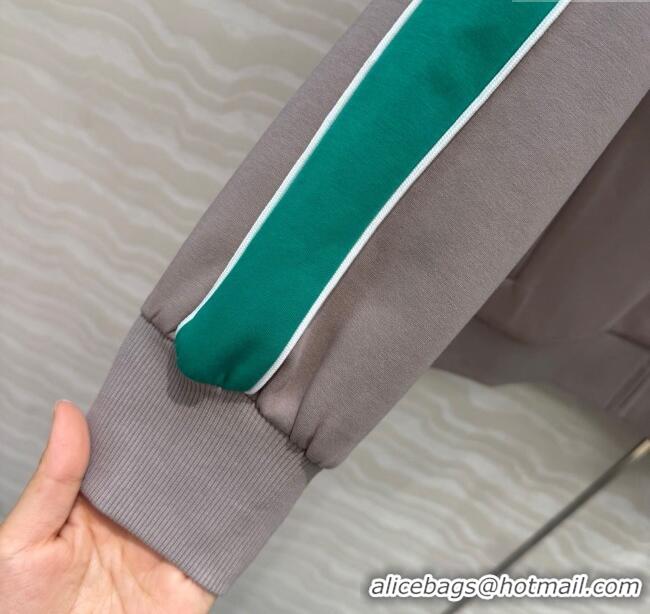 Super Quality Miu Miu Cotton Jacket MM120101 Grey/Green Web 2025