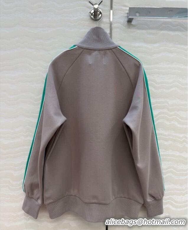 Super Quality Miu Miu Cotton Jacket MM120101 Grey/Green Web 2025