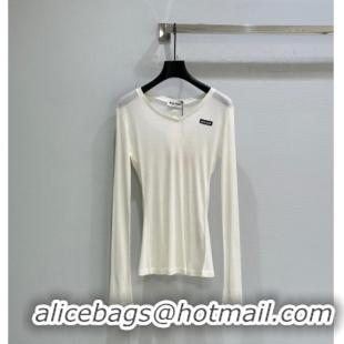 ​Reasonable Price Miu Miu Top MM120211 White 2025