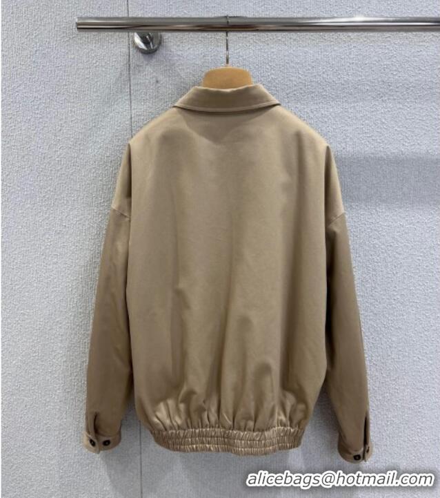 Luxury Discount Miu Miu Padded Jacket MM120213 Khaki 2025