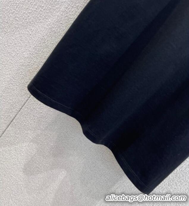 Fashion Discount Celine Cotton T-Shirt CE120201 Black 2025