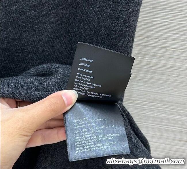 New Fashion Miu Miu Cashmere Vest Dress MM120501 Dark Grey 2025