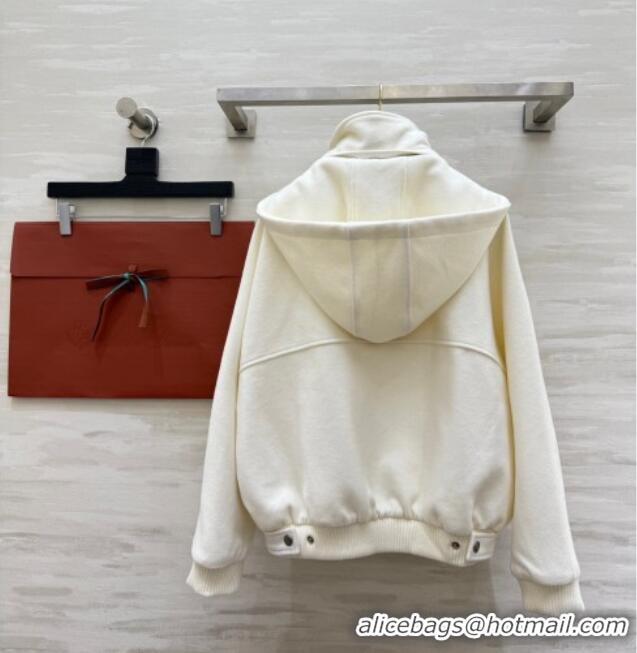 Luxury Cheap Loro Piana Wool Jacket LP120201 White 2025