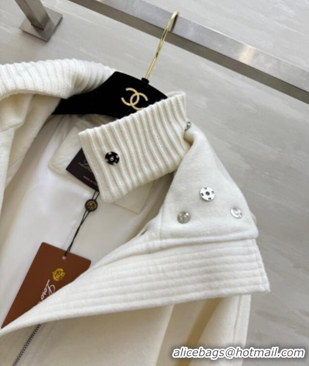 Luxury Cheap Loro Piana Wool Jacket LP120201 White 2025