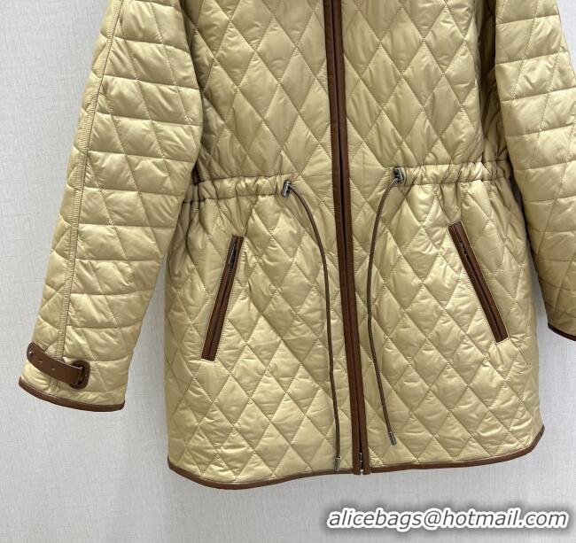 Top Quality Loro Piana Quilted Padded Jacket LP120202 Beige 2025